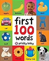 [중고] First 100 Words: A Padded Board Book (Board Books)