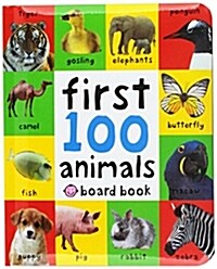 First 100 Animals (Board Books)