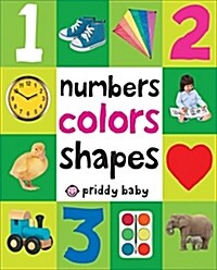 [중고] First 100 Padded: Numbers, Colors, Shapes (Board Books)