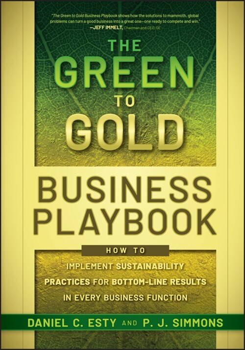 The Green to Gold Business Playbook (Hardcover)