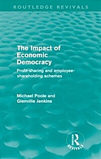 The Impact of Economic Democracy (Routledge Revivals) : Profit-sharing and employee-shareholding schemes (Paperback)