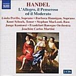 [중고] 헨델 : L Allegro, Il Penseroso ed Il Moderato HWV 55