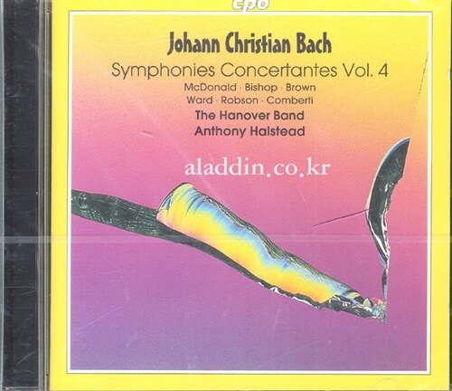 [수입] Bach : Symphonies Concertantes Vol.4