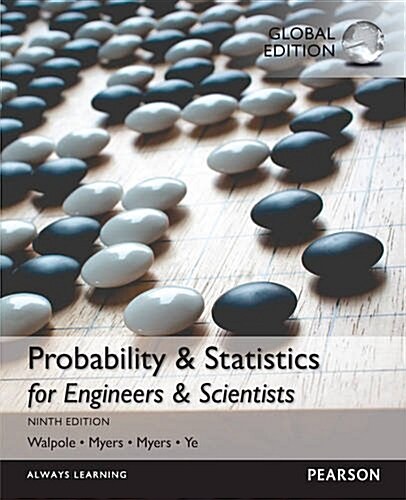 [중고] Probability & Statistics for Engineers & Scientists, Global Edition (Paperback, 9th Global Edition)