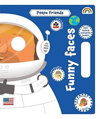 Peepo Friends : Funny Faces (Hardcover)