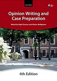 Opinion Writing and Case Preparation (Paperback, 4 Revised edition)