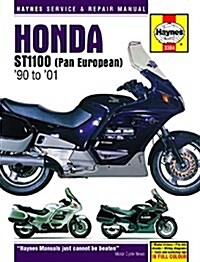 Honda ST1100 Pan European V-Fours Motorcycle Service and Repair Manual (Paperback)