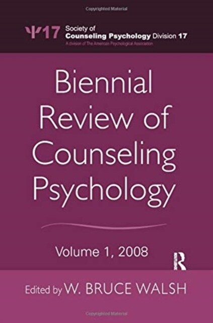 Biennial Review of Counseling Psychology : Volume 1, 2008 (Paperback)