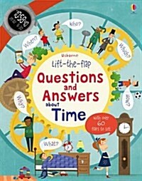 Lift-the-Flap Questions and Answers About Time (Board Book)