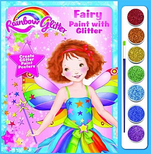 Rainbow Glitter Paint with Glitter - Fairy Floss (Paperback)