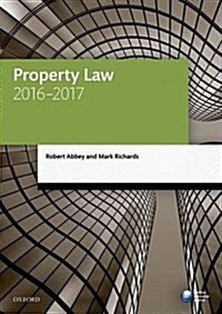 Property Law 2016-2017 (Paperback, 9 Revised edition)