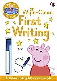 Peppa Pig: Practise with Peppa: Wipe-Clean First Writing (Paperback)