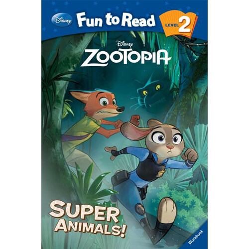 Disney Fun to Read 2-31 : Super Animals! (주토피아) (Paperback)