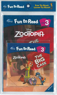 Disney Fun to Read Set 3-21 : The Big Case (주토피아) (Paperback + Workbook + Audio CD)