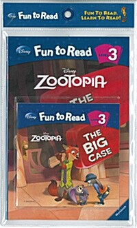 Disney Fun to Read Set 3-21 : The Big Case (주토피아) (Paperback + Workbook + Audio CD)