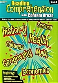Reading Comprehension in the Content Areas Grade 3 (Paperback)