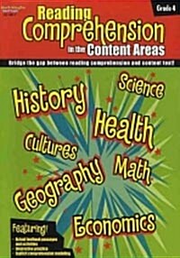 Comprehension Skills in the Content Areas: Reproducible Grade 4 (Paperback)