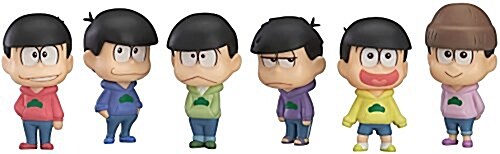 おそ松さん トレ-ディングフィギュア ノンスケ-ル ABS&PVC製 塗裝濟み完成品トレ-ディングフィギュア 6個入りBOX (おもちゃ&ホビ-)