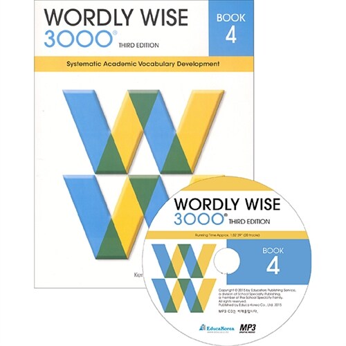 Wordly Wise 3000 04 Third Edition (MP3증정) (Paperback, MP3 CD)