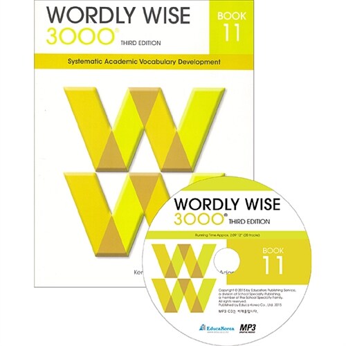 Wordly Wise 3000 11 Third Edition (MP3증정) (Paperback, MP3 CD)