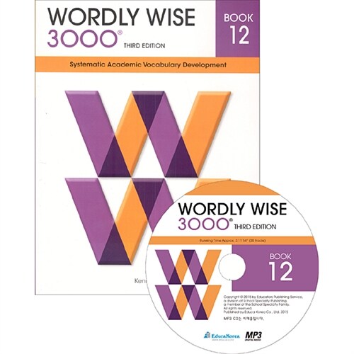 Wordly Wise 3000 12 Third Edition (MP3증정) (Paperback, MP3 CD)