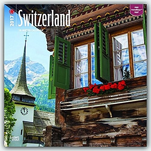 Switzerland 2017 Calendar (Calendar, Wall)