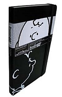 Moleskine Peanuts 60th Anniversary Black Plain Large Notebook (Hardcover, Limited)