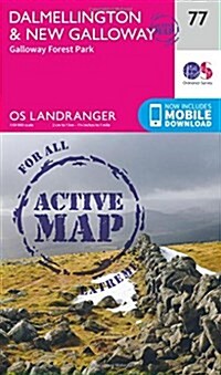 Dalmellington & New Galloway, Galloway Forest Park (Sheet Map, folded, February 2016 ed)