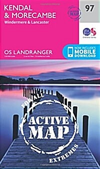 Kendal, Morecambe, Windermere & Lancaster (Sheet Map, folded, February 2016 ed)