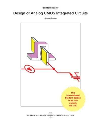 [중고] Design of Analog CMOS Integrated Circuits (Paperback, 2 ed)