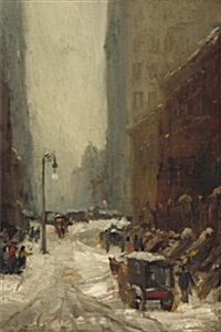 Snow in New York, Robert Henri. Ruled Journal: 160 Lined / Ruled Pages, 6x9 Inch (15.24 X 22.86 CM) Laminated (Paperback)