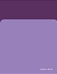 Address Book: Purple (Paperback)