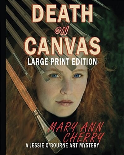 Death on Canvas: Large Print Edition (Paperback)