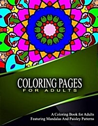 COLORING PAGES FOR ADULTS - Vol.2: adult coloring pages (Paperback)