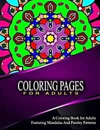 COLORING PAGES FOR ADULTS - Vol.6: adult coloring pages (Paperback)