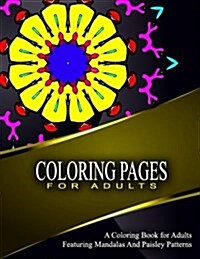 COLORING PAGES FOR ADULTS - Vol.9: adult coloring pages (Paperback)