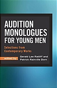 Audition Monologues for Young Men (Paperback)