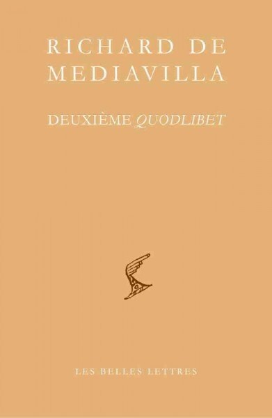 Deuxieme Quodlibet (Paperback)