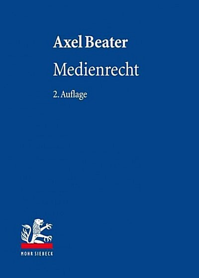 Medienrecht (Hardcover, 2, 2., Neubearb. A)