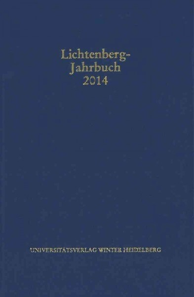 Lichtenberg-Jahrbuch 2014 (Hardcover)