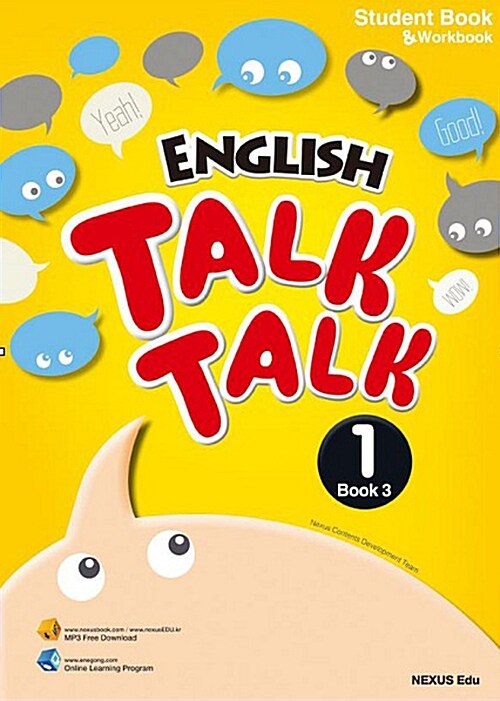 [중고] English Talk Talk Level 1 (Book 3)