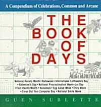 The Book of Days (Paperback)