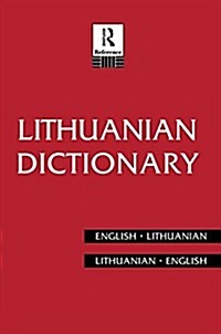 Lithuanian Dictionary : Lithuanian-English, English-Lithuanian (Hardcover)