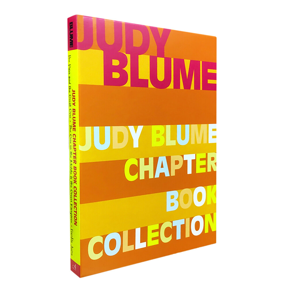 [중고] Judy Blume Chapter Book Collection (Boxed Set): The Pain and the Great One; The One in the Middle Is the Green Kangaroo; Freckle Juice (Boxed Set)