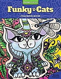 Funky Cats Coloring Book (Paperback, CLR, CSM)