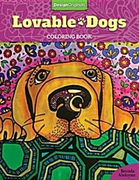 Lovable Dogs Coloring Book (Paperback, CLR, CSM)