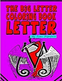 The Big Letter Coloring Book: Letter M (Paperback)