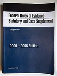 Federal Rules Of Evidence 2005-2006 (Paperback)