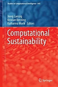 Computational Sustainability (Hardcover)