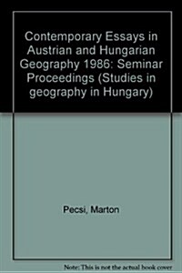 Contemporary Essays in Austria (Paperback)